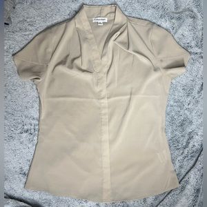 Calvin Klein Light Ruffle Blouse